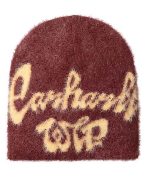 Carhartt WIP(カーハートダブリューアイピー)の「Carhartt WIP CHEDDA BEANIE(カーハートワークインプログレス チェッダ ビーニー)(ニットキャップ/ビーニー・メンズ・レッド系/ブラック系/グリーン系・ONE SIZE)」の3枚目の写真