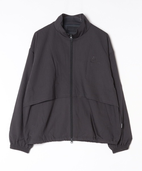 ADAM PATEK(アダムパテック)の「【ADAMPATEK/アダムパテック】stand collar blouson スタンドカラーブルゾン(ブルゾン・メンズ・ブラウン/ダークグレー/ブラック・1/2)」の2枚目の写真