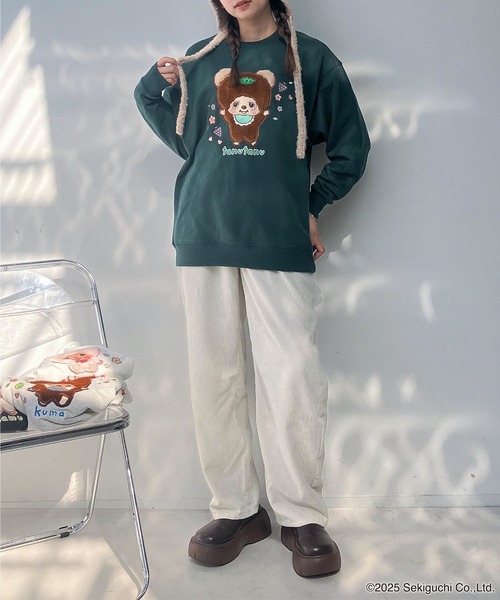 セール】♪アクリルキーホルダー付き モンチッチフレンズスウェット