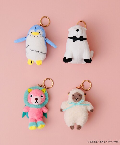 スパイファミリー アフタヌーンティー マスコットキーホルダー 4種セット マスコットキーチェーン/SPY×FAMILY（キーホルダー）｜Afternoon Tea
