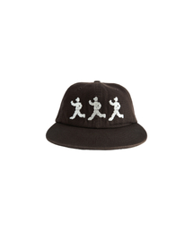 CHOROK STUDIO（チョロクスタジオ）の「Three people cap (cacao)（キャップ）」