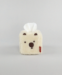 KIMHACHAN（キムハチャン）の「Fluffy Character Tissue Cover (M) - Kim Ha-chan（バス/トイレグッズ）」