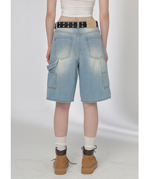 BUTTON UP（ボタンアップ）の「シグニチャーカーペンターバミューダデニムパンツ（デニムパンツ・レディース・その他・SMALL/MEDIUM）」の5枚目の写真