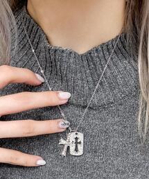 WEGO | WEGO/ラインストーンダイカットネックレス(ネックレス)