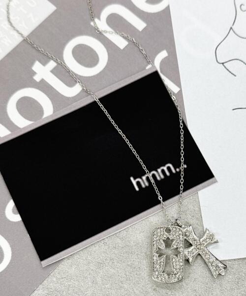 WEGO（ウィゴー）の「WEGO/ラインストーンダイカットネックレス（ネックレス・レディース・その他2/その他1/その他3・FREE）」の13枚目の写真