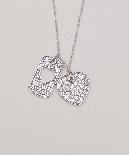 WEGO（ウィゴー）の「WEGO/ラインストーンダイカットネックレス（ネックレス・レディース・その他2/その他1/その他3・FREE）」の10枚目の写真