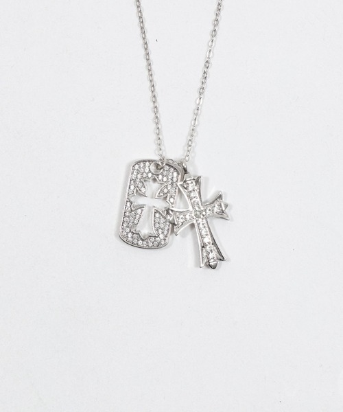 WEGO（ウィゴー）の「WEGO/ラインストーンダイカットネックレス（ネックレス・レディース・その他2/その他1/その他3・FREE）」の8枚目の写真