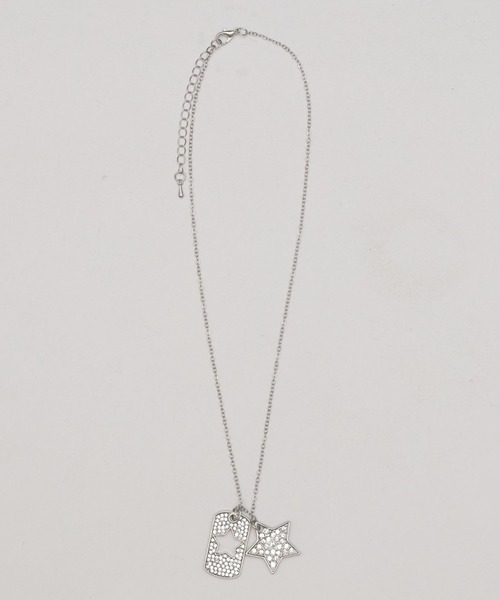 WEGO（ウィゴー）の「WEGO/ラインストーンダイカットネックレス（ネックレス・レディース・その他2/その他1/その他3・FREE）」の11枚目の写真