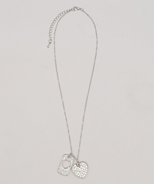 WEGO（ウィゴー）の「WEGO/ラインストーンダイカットネックレス（ネックレス・レディース・その他2/その他1/その他3・FREE）」の9枚目の写真