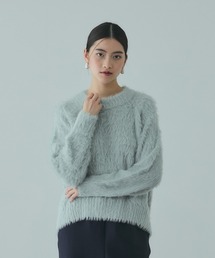 VICKY（ビッキー）の「カーブヘムシャギーニットプルオーバー≪手洗い可能≫（ニット/セーター）」