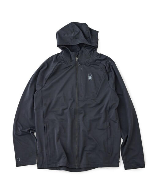 Spyder パーカー　( 黒 ) セール】【SPYDER】GRIDWEB HOODIE（パーカー）｜M TO R（ムウトアール