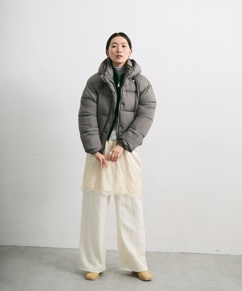 セール】エアリーフーディーライトジャケット（ダウンジャケット