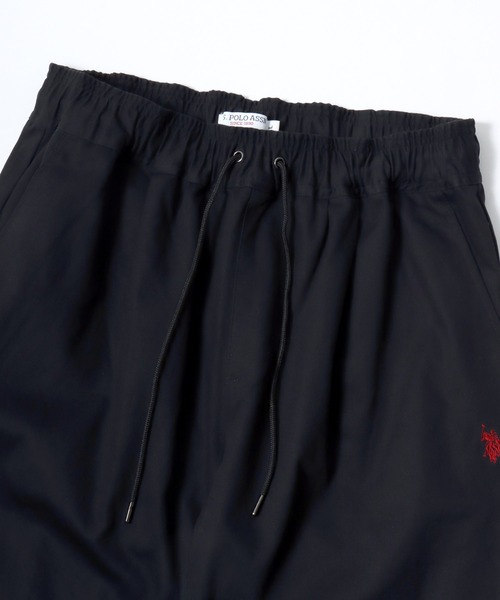 Lazar（ラザル）の「U.S. POLO ASSN./ユーエスポロアッスン コットンヘビーツイル ツータック セミワイド ストレート イージーパンツ/ワークパンツ/レディース メンズ（チノパンツ・メンズ・ベージュ/ブラック/アイボリー・M/L）」の22枚目の写真