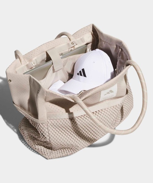 adidas（アディダス）の「マストハブ トートバッグ シーズナル / アディダス adidas（トートバッグ・メンズ・ブラック/ベージュ・FREE）」の10枚目の写真