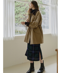 AVANT-G（アバン）の「Corduroy Collar Safari Jumper - CAMEL（ミリタリージャケット）」