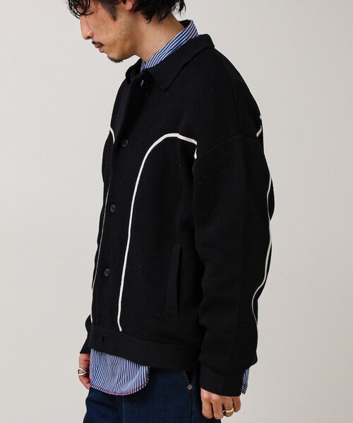 GLOSTER(グロスター)の「ウエスタンライン ニットカーディガン(カーディガン/ボレロ・メンズ・アイボリー/グリーン/ブラック・S/M/L)」の19枚目の写真