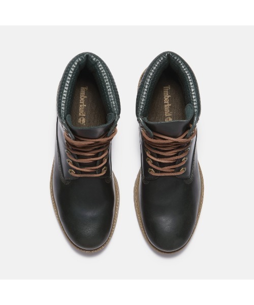Timberland（ティンバーランド）の「Timberland Premium 6-inch Waterproof Boots（ティンバーランド プレミアム 6インチ ウォータープルーフ ブーツ）（ブーツ・メンズ・ダークグリーン・25cm/25.5cm/26cm/26.5cm/27cm/27.5cm/28cm/28.5cm/29cm）」の5枚目の写真