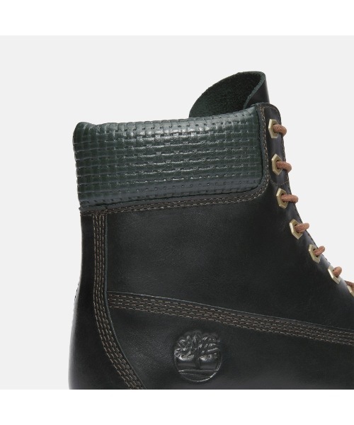Timberland（ティンバーランド）の「Timberland Premium 6-inch Waterproof Boots（ティンバーランド プレミアム 6インチ ウォータープルーフ ブーツ）（ブーツ・メンズ・ダークグリーン・25cm/25.5cm/26cm/26.5cm/27cm/27.5cm/28cm/28.5cm/29cm）」の3枚目の写真
