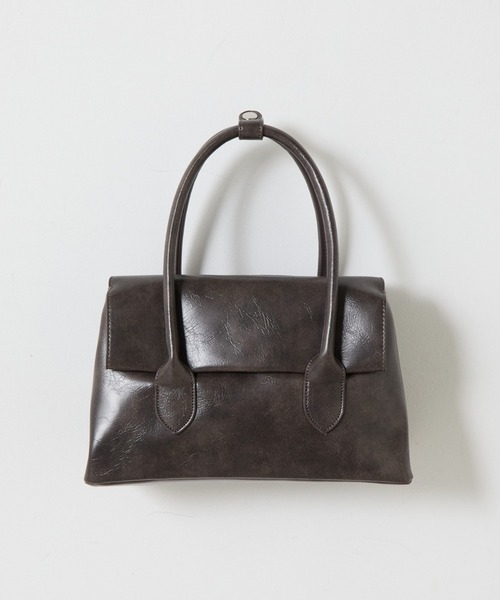 COLONY 2139（コロニートゥーワンスリーナイン）の「コンパクトフラップハンドバッグ（ハンドバッグ・レディース・ブラウン/ブラック・FREE）」の14枚目の写真