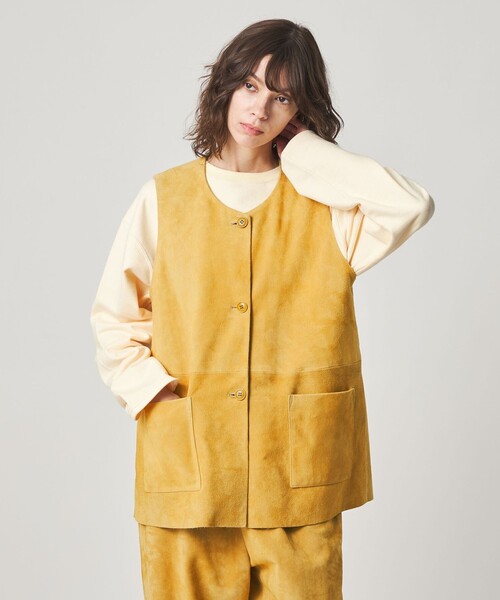 Steven Alan＞スエード ベスト（ベスト）｜Steven Alan（スティーブン