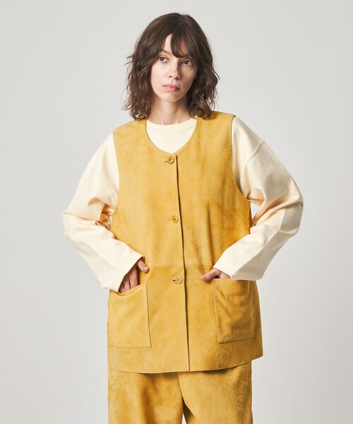 Steven Alan(スティーブンアラン)の「<Steven Alan>スエード ベスト(ベスト・レディース・クリーム・S/M)」の15枚目の写真