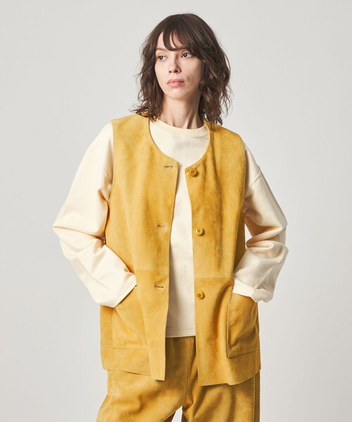 Steven Alan(スティーブンアラン)の「<Steven Alan>スエード ベスト(ベスト・レディース・クリーム・S/M)」の17枚目の写真