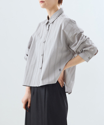 journal standard L'essage | 刺繍ショートシャツ(シャツ/ブラウス)