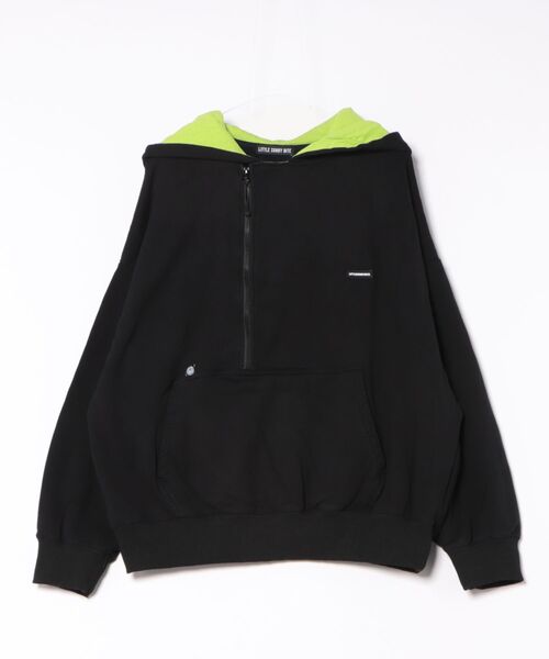 Little sunny bite(リトルサニーバイト)の「littlesunnybite/リトルサニーバイト/pocket hoodie(パーカー・レディース・ピンク/モスグリーン/ブラック・M/S)」の19枚目の写真
