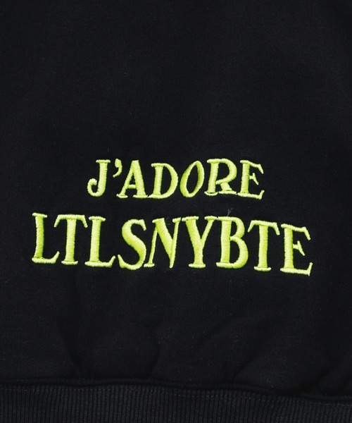 Little sunny bite(リトルサニーバイト)の「littlesunnybite/リトルサニーバイト/pocket hoodie(パーカー・レディース・ピンク/モスグリーン/ブラック・M/S)」の15枚目の写真