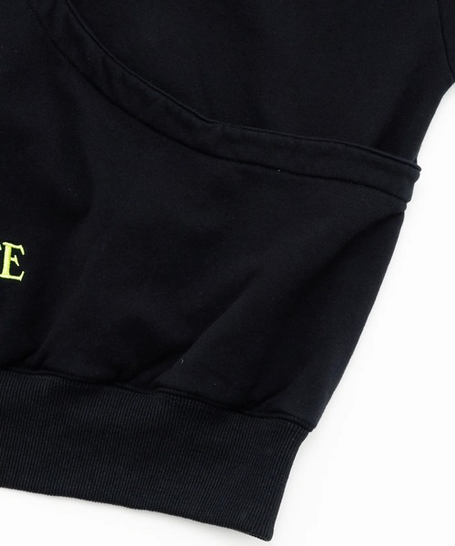 Little sunny bite(リトルサニーバイト)の「littlesunnybite/リトルサニーバイト/pocket hoodie(パーカー・レディース・ピンク/モスグリーン/ブラック・M/S)」の17枚目の写真
