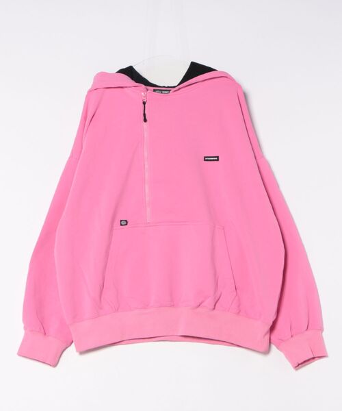 Little sunny bite(リトルサニーバイト)の「littlesunnybite/リトルサニーバイト/pocket hoodie(パーカー・レディース・ピンク/モスグリーン/ブラック・M/S)」の21枚目の写真