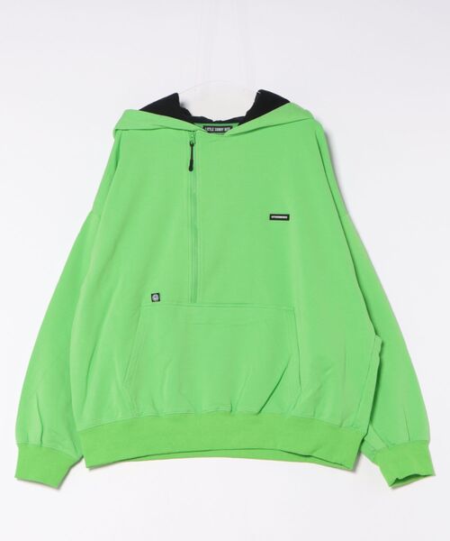 Little sunny bite(リトルサニーバイト)の「littlesunnybite/リトルサニーバイト/pocket hoodie(パーカー・レディース・ピンク/モスグリーン/ブラック・M/S)」の22枚目の写真