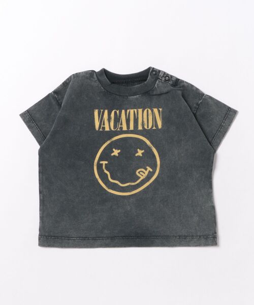 Ocean&Ground(オーシャン&グラウンド)の「バンドTシャツ(Tシャツ/カットソー・キッズ・ネイビー/ブラック・100/140/130/95/90/80/120/110)」の3枚目の写真