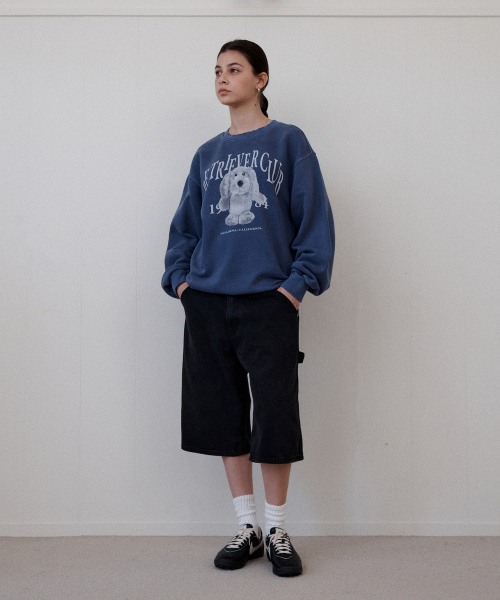 Retriever Club（レトリーバークラブ）の「RETRIEVER DOLL CREWNECK [PIGMENT NAVY]（スウェット・レディース・その他・M/L/XL）」の22枚目の写真