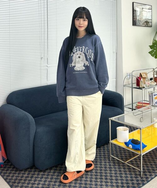 Retriever Club（レトリーバークラブ）の「RETRIEVER DOLL CREWNECK [PIGMENT NAVY]（スウェット・レディース・その他・M/L/XL）」の13枚目の写真