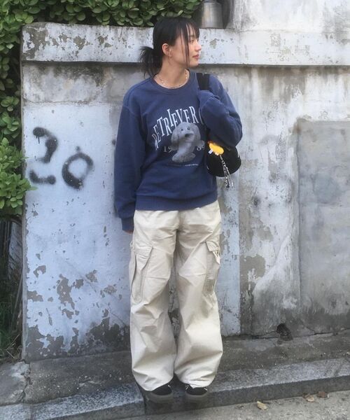 Retriever Club（レトリーバークラブ）の「RETRIEVER DOLL CREWNECK [PIGMENT NAVY]（スウェット・レディース・その他・M/L/XL）」の15枚目の写真