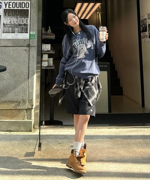 Retriever Club（レトリーバークラブ）の「RETRIEVER DOLL CREWNECK [PIGMENT NAVY]（スウェット・レディース・その他・M/L/XL）」の10枚目の写真