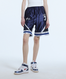L11 BIG NUMBER SHORTS(NAVY)