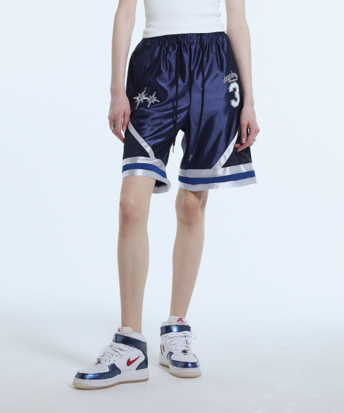 LARTIGENT(ラーティゼン)の「L11 BIG NUMBER SHORTS(NAVY)(その他パンツ・レディース・その他・FREE)」の1枚目の写真