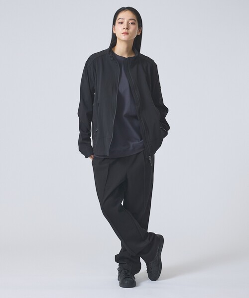 Pyrenex(ピレネックス)の「【PYRENEX / ピレネックス】HMX008 / LANE/ソフトシェルジャケット/スタンドカラー/ユニセックス(ブルゾン・メンズ・ブラック/ライトベージュ・L/M/S)」の4枚目の写真