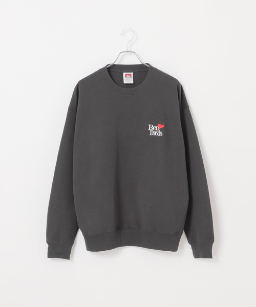 BEN DAVIS(ベンデイビス)の「【BEN DAVIS / ベンデイビス】別注 Heart LOGO CREW(スウェット・メンズ・ネイビー/グレー/ブラック/グリーン・LARGE/MEDIUM)」の21枚目の写真