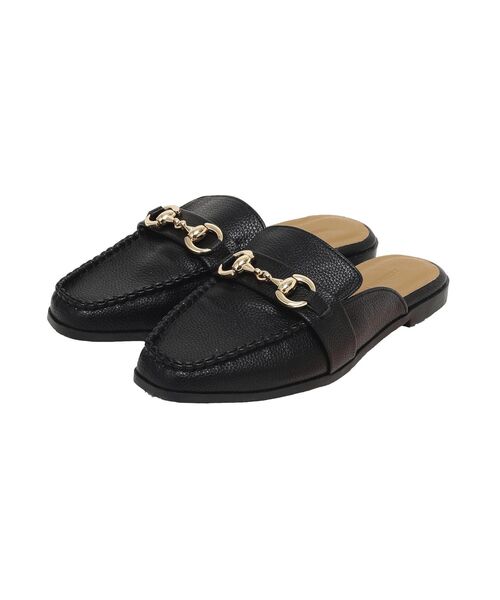 AMERICAN HOLIC(アメリカンホリック)の「ビットミュールローファー(ローファー・レディース・アイボリー/ブラック・S/M/L)」の7枚目の写真