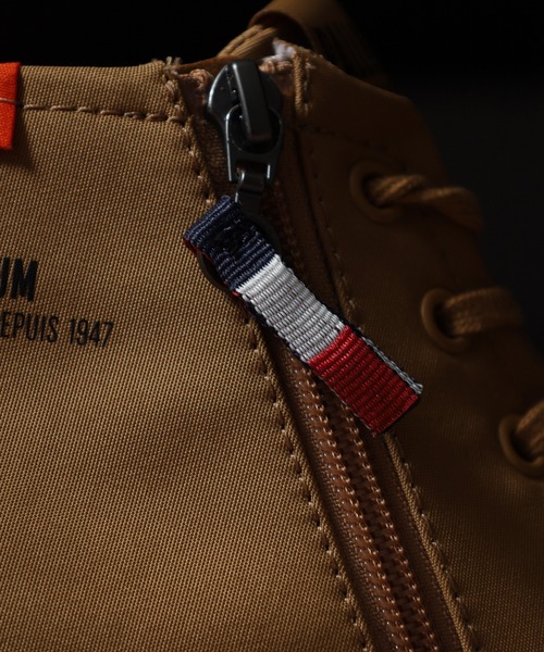 PALLADIUM（パラディウム）の「SP20 HI TECH OUTZIP サイドジップ ハイカット シューズ ユニセックス（スニーカー・メンズ・ホワイト/ベージュ系その他/ブラック・29cm/25.5cm/25cm/24.5cm/24cm/23.5cm/23cm/28cm/27.5cm/27cm/26.5cm/26cm/22.5cm）」の6枚目の写真