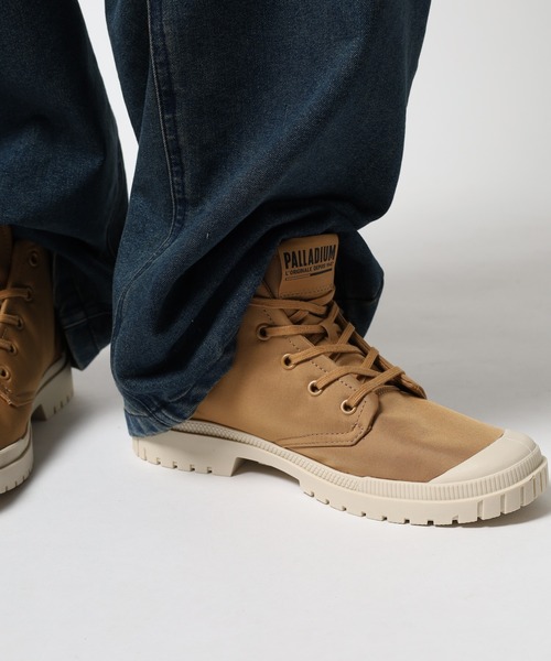 PALLADIUM（パラディウム）の「SP20 HI TECH OUTZIP サイドジップ ハイカット シューズ ユニセックス（スニーカー・メンズ・ホワイト/ベージュ系その他/ブラック・29cm/25.5cm/25cm/24.5cm/24cm/23.5cm/23cm/28cm/27.5cm/27cm/26.5cm/26cm/22.5cm）」の13枚目の写真