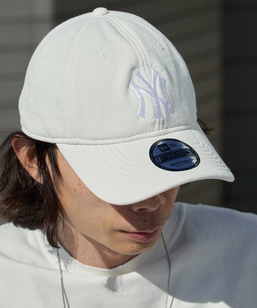 REMI RELIEF(レミレリーフ)の「REMI RELIEF/レミレリーフ × NEW ERA/ニューエラ (N.Y) (LA) 9TWENTY カーブバイザー 6パネルキャップ 2026年春夏(キャップ・メンズ・ホワイト/ブラック/ネイビー/ヘザーグレー・FREE)」の1枚目の写真