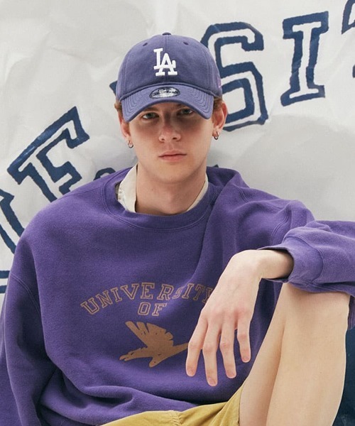 REMI RELIEF（レミレリーフ）の「REMI RELIEF/レミレリーフ × NEW ERA/ニューエラ (N.Y) (LA) 9TWENTY カーブバイザー 6パネルキャップ 2026年 夏 夏服（キャップ・メンズ・ホワイト/ブラック/ネイビー/ヘザーグレー・FREE）」の19枚目の写真