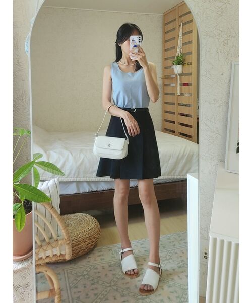 HAS（ハズ）の「[SLIVER925] LV010 8mm Simple pearl earrings（ピアス（両耳用）・レディース・その他・FREE）」の4枚目の写真