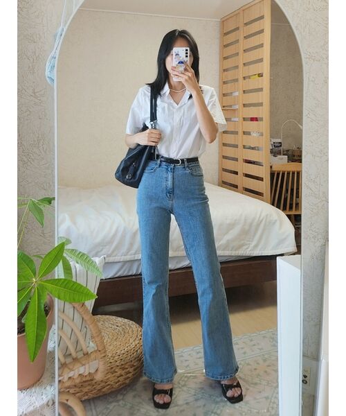 HAS（ハズ）の「[SLIVER925] LV010 8mm Simple pearl earrings（ピアス（両耳用）・レディース・その他・FREE）」の5枚目の写真