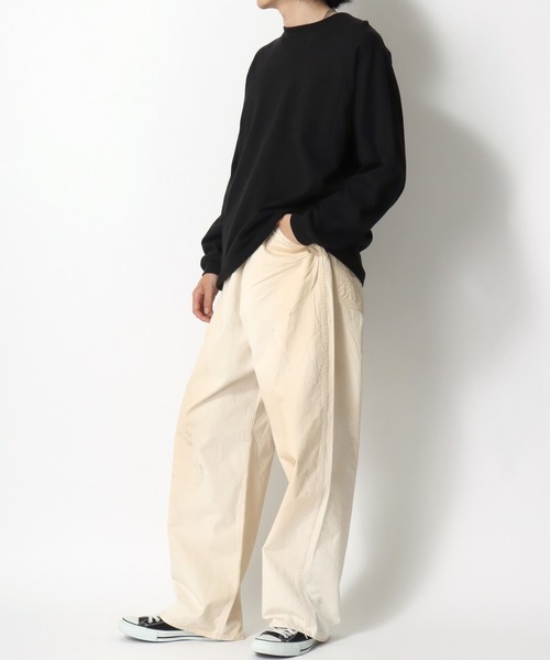 Lee(リー)の「2026SS Lee/リー VINTAGE PAINTER PANTS ヴィンテージ デニム ペインターパンツ(デニムパンツ・メンズ・キナリ/インディゴブルー・M/L/XL)」の18枚目の写真