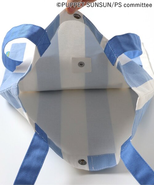 BREEZE（ブリーズ）の「パペットスンスン トートBAG（トートバッグ・キッズ・ブルー/ピンク・FREE）」の7枚目の写真